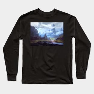 Mountainscape Long Sleeve T-Shirt